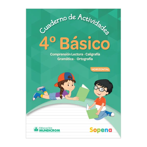 Cuaderno de Actividades 4 Básico Horizontal