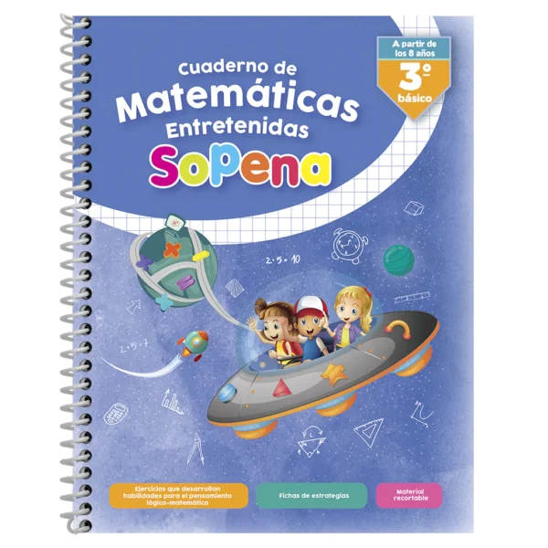 Cuaderno De Matemáticas Entretenidas Desde Los 8 años.