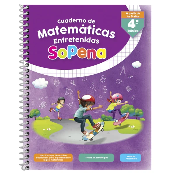 Cuaderno De Matemáticas Entretenidas Desde Los 9 Años.